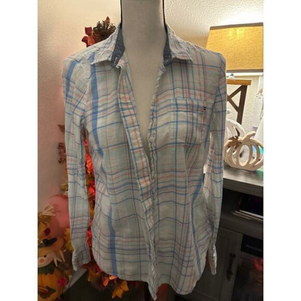 Tommy Hilfiger plaid shirt size‎ small